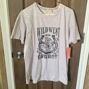NWT. Graphic T-shirt. Wild West Cowboy